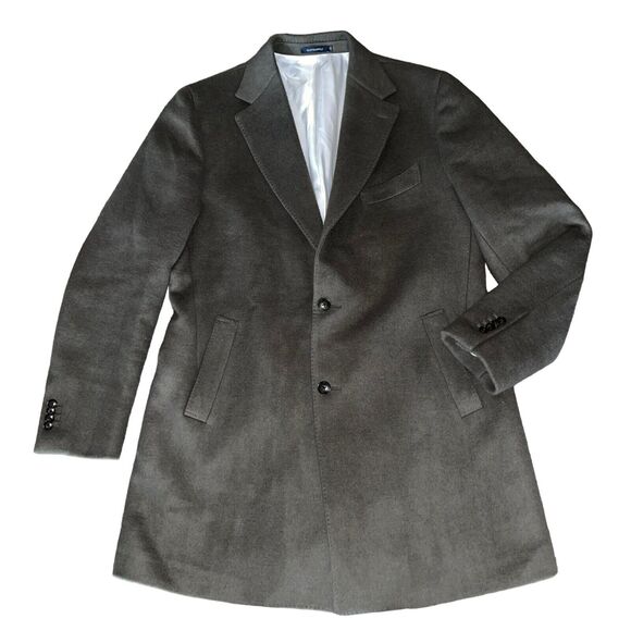 SuitSupply Wool Cashmere Overcoat Vicenza Lanificio Rogna - Picture 1 of 10